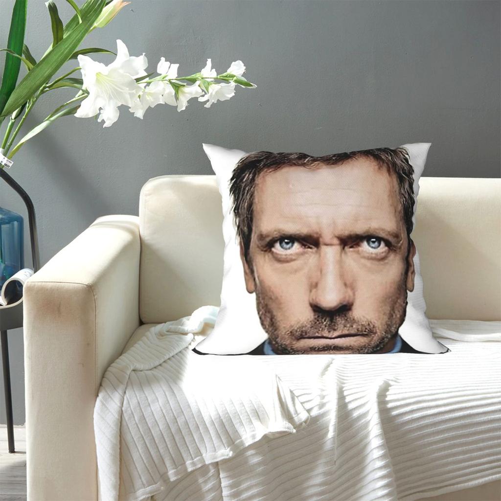 House MD Square Pillowcase Pillow Cover Cushion Decor Comfort Throw Pillow for Home Living Room