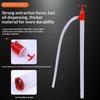 Liquid Transfer Pump Manual 1Pcs Oil Well Press Head Portable Hand Fuel Pump for DIY Car Garage Use