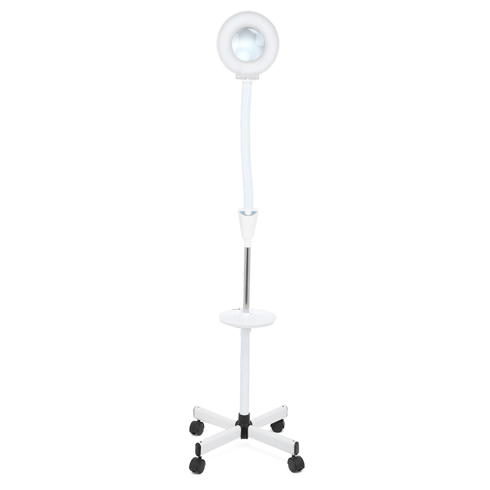 

Регулируемая светодиодная лампа для татуировки, лампа для нейл-арта, всенаправленное колесо, увеличительное стекло с холодным светом US Plug