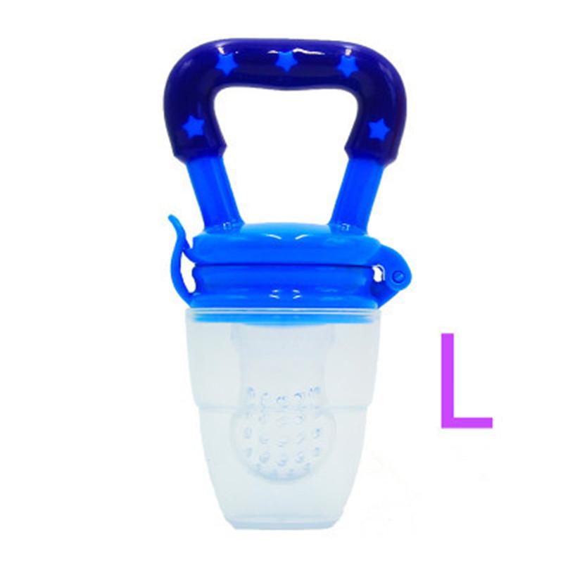 Silicone Baby Food Feeder Nipple Safe Milk Feeder for Baby with Handle Pacifier Bottles Nibbler Fresh Fruit Snack Holder 3 Month
