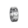 Simple and Fashionable Men's Jewelry Jewelry Hollow Titanium Steel Ring