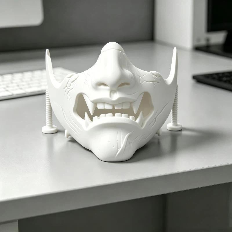 Ghost Mask Game Controller Display Stand Scratch Resistant Desktop Base Bracket for Home Gaming Station Decoration Gift