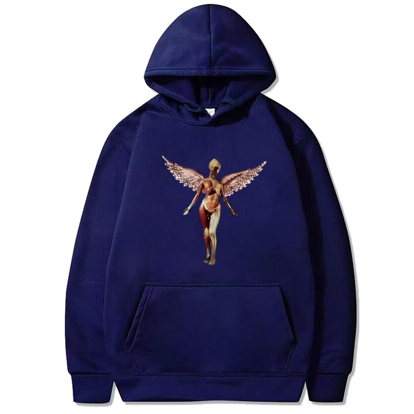 

2025 New Album In Utero print Hoodie Men women harajuku Gothic Casual Sweatshirt Unisex Fleece Long sleeve pullover streetwear 3XL