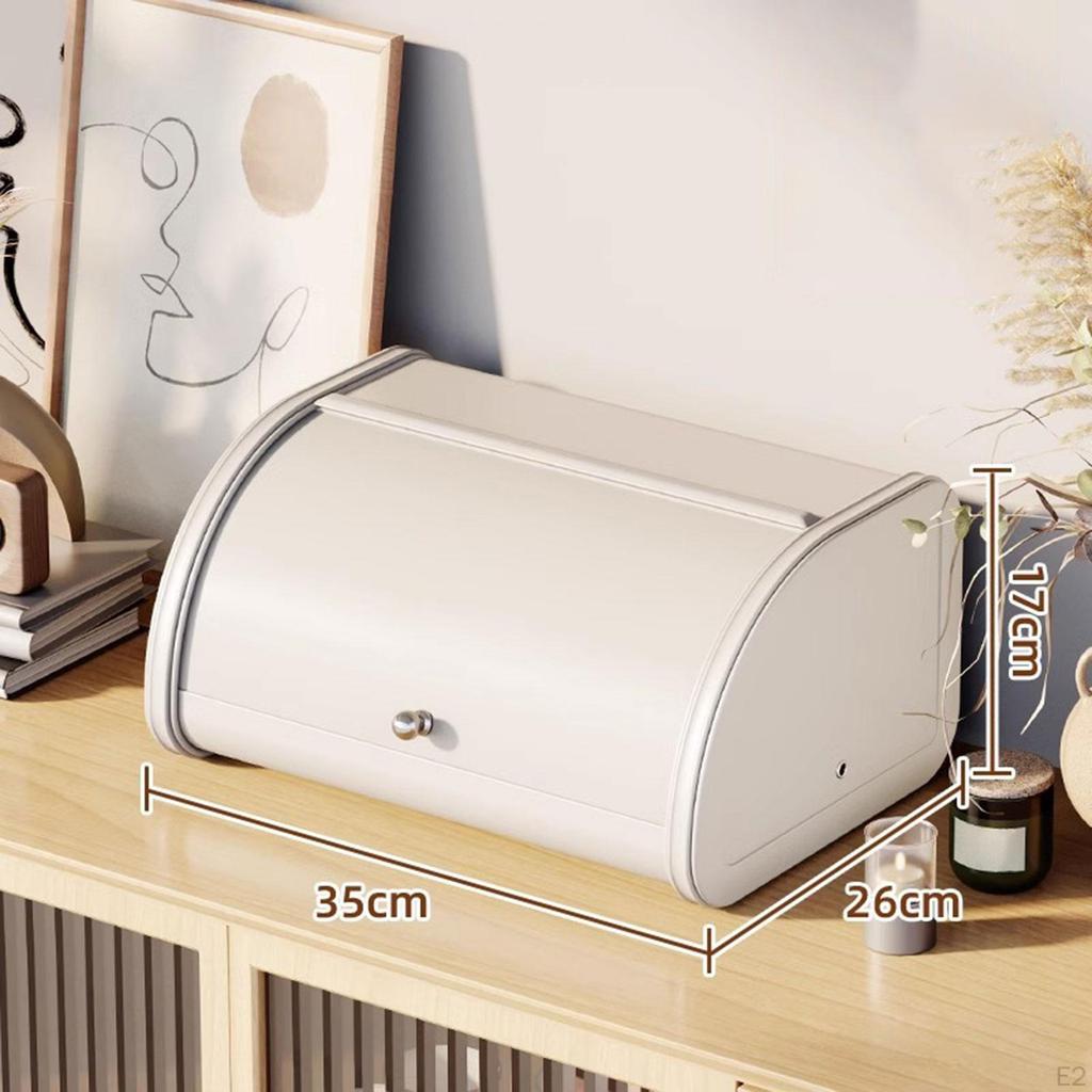 Brödlåda Bin Gårdshusbehållare Multifunktionell Nyckelhållare Förvaringsorganisatör för Bageri Skafferi