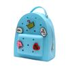 Zippered Kids Schoolbags Waterproof Kindergarten Knapsack Stationery Silicone Backpack  Ladies