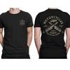 New Men's Fashionable Summer Horror Skull Print Comfortable and Breathable Round Neck Thsirt Outdoor Casual Party Top