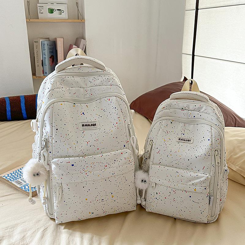 Korean Style Casual Printed Student Backpack: Lightweight, Versatile, Large Capacity