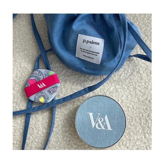 

Набор матовой тональной основы Long Wear Cushion от V&A, 3 предмета [Denim Edition]