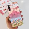 For Samsung Galaxy A25 Case Samsung A25 5G SM-A256B 2023 Elegant Printing Soft Silicone TPU Slim Phone Back Cover