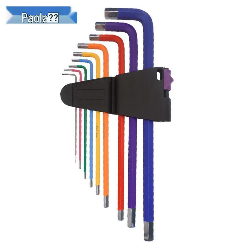 Paola 9-Piece Metric Hex Key Set 1.5mm-10mm