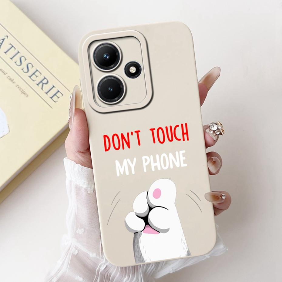 Lens Protective Cover For Infinix Hot 30i 30 Hot30 Play NFC Cute Printed Soft Silicon Phone Case For Infinix Hot30i 30 30Play 4G