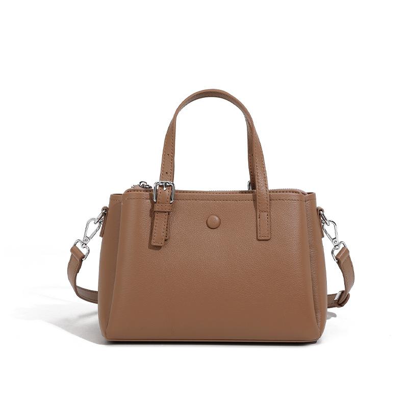 Commuter Versatile Leather Women's Bag New Cowhide Shoulder Messenger Bag Portable Tote Bag