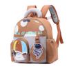 Cartoon Animal Kids Backpack For Preschool Children With Oxford Fabric And Padded Shoulder Straps