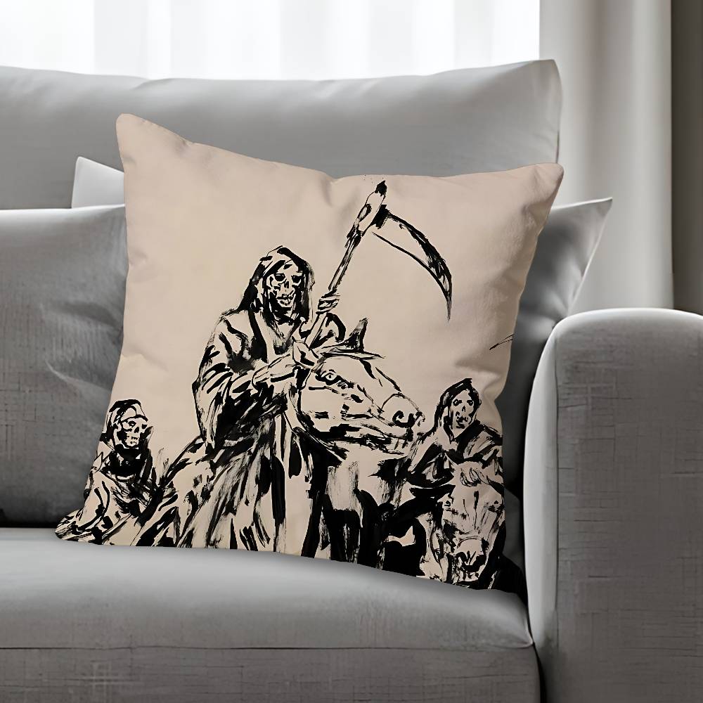 A-Avenged S-Sevenfold Various Sizes Square Pillow Case For Car Home Bedchamber Decor Custom Valentine gift