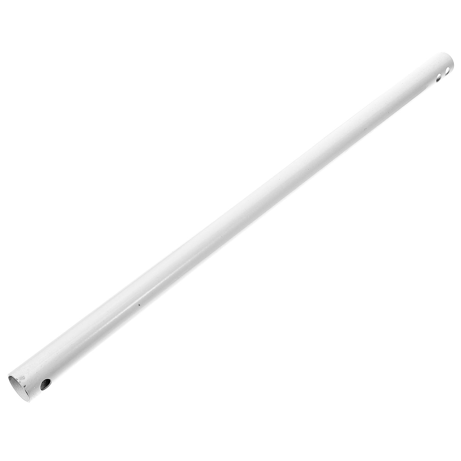 

50Cm Double Hole Iron Fan Extension Rod Durable Ceiling Fan Downrod Adjustable Long Extender Hardware Chains Mounting Connector білий