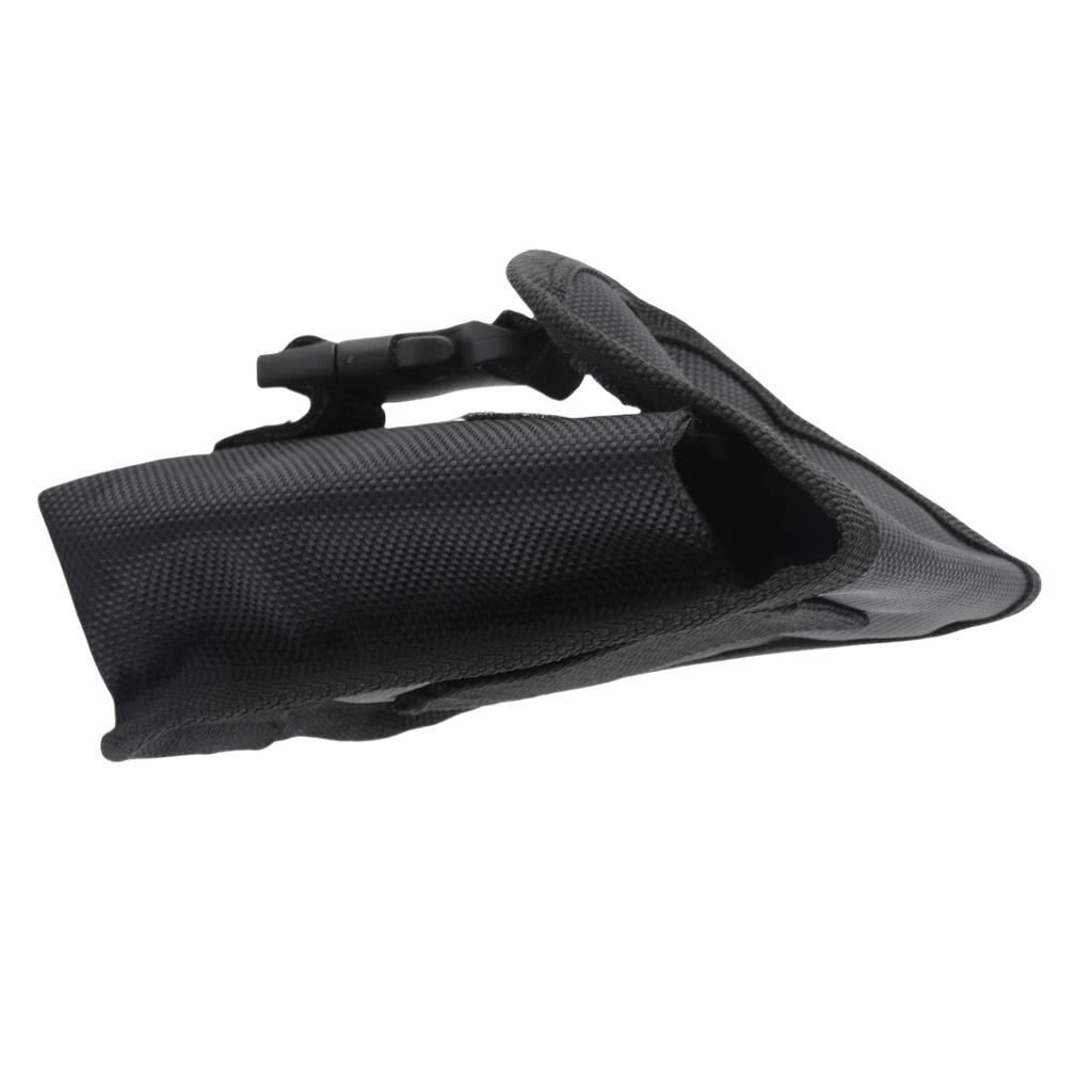 Diving Weight Pocket Pack Oxford Cloth  Diving Spare Weight Storage Bag  with Quick Release Buckle Black Diving Weight Pocket