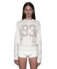 PARTIMENTO WOMEN 93 Collage Jacquard Knit Crewneck_Ivory