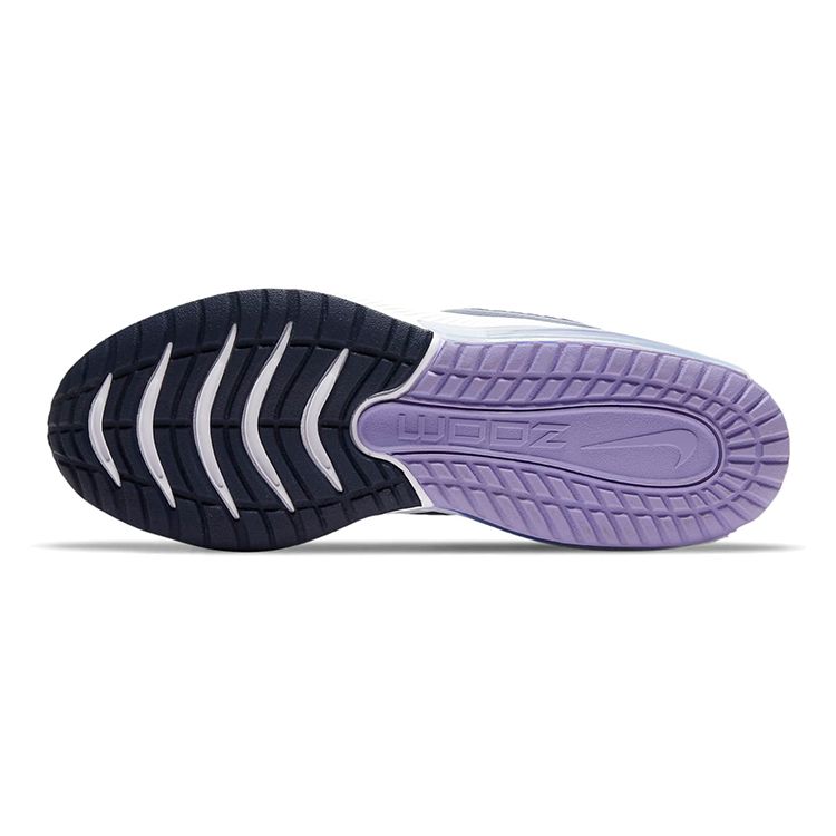 Nike Air Zoom Arcadia GS Football Grey Purple Pulse Kids Sneakers CK0715-006