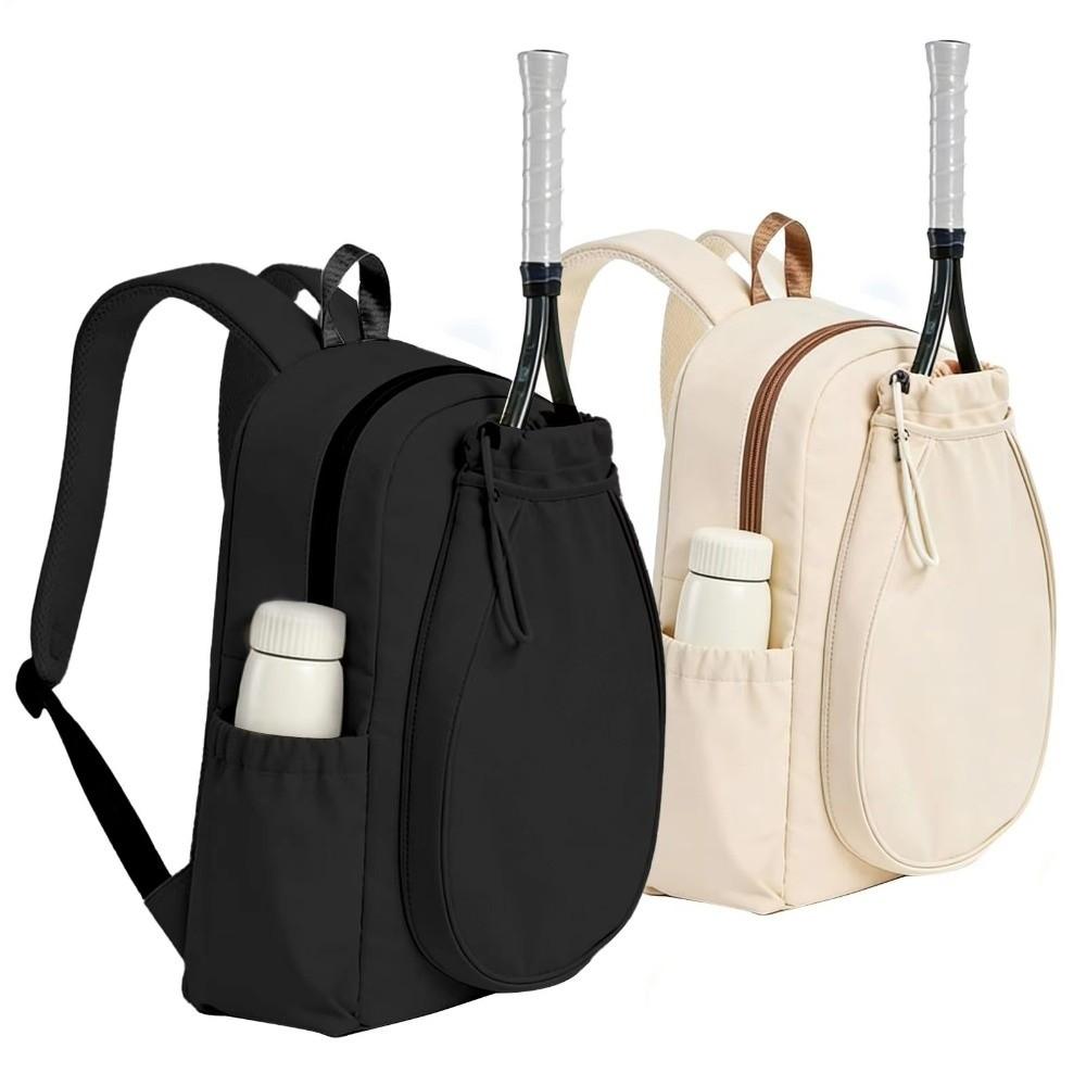 Waterproof Tennis Racket Bag Oxford Cloth Pickleball Racket Bag Durable Sports Fitness Bag Women