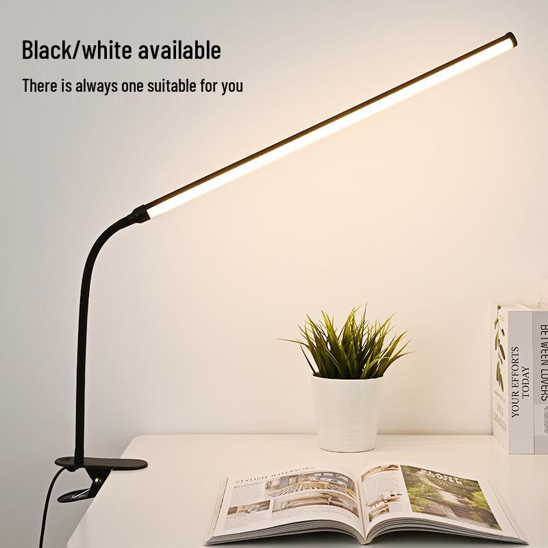 220V LED Clip-On Full Spectrum Beauty Desk Lamp for Manicure, Microblading, and Reading