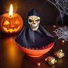 2025 New Halloween Candy Bowl Motion Activated Ghost Dish with Light Up Eyes Spooky Sound Party Decor Trick or Treat Bowl