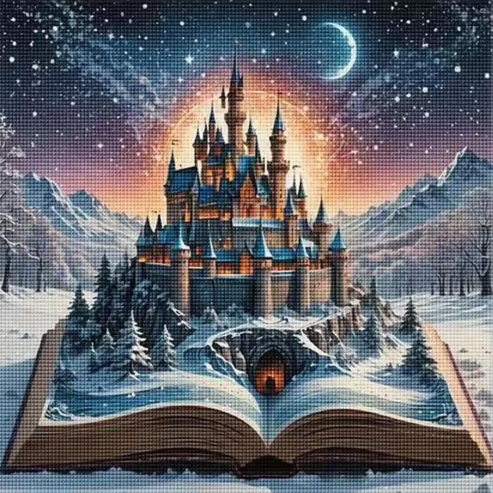 Disney Mickey DIY Diamond Paintings Mouse Handmade Round Diamond Mosaic Landscape Diamond Embroidery Art Holiday Gift