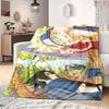 Naruto Anime Print Blanket Warm  Comfortable Flannel Blanket Suitable for Bedrooms, Sofas, Beds, Chairs, Picnics, Travel