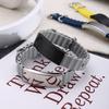 Engrave Logo Custom Name Bracelet Smooth Silicone Stainless Steel For Men Personality Jewelry