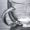 A&A Store 150ml Double-layer Cup Heat Thermal Glass Resistant Tea Coffee Handle