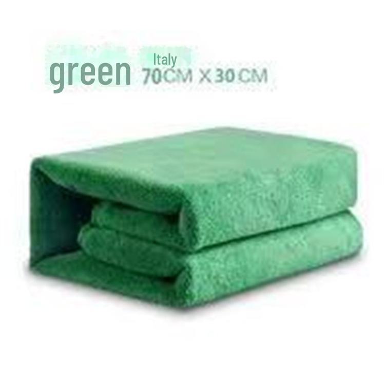 

Плотное впитывающее микрофибровое фланелевое полотенце для мытья автомобиля (30x70cm) 30x70 cm