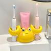 New Cartoon Crab Ceramic Electric Toothbrush Storage Rack Bathroom Washstand Toothpaste Toothbrush Holder Looks Great Next to Soap Dispenser