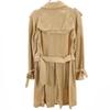 MACKINTOSH SCOTLAND Linen Blend Long sleeve trench coat 34 beige Women Used