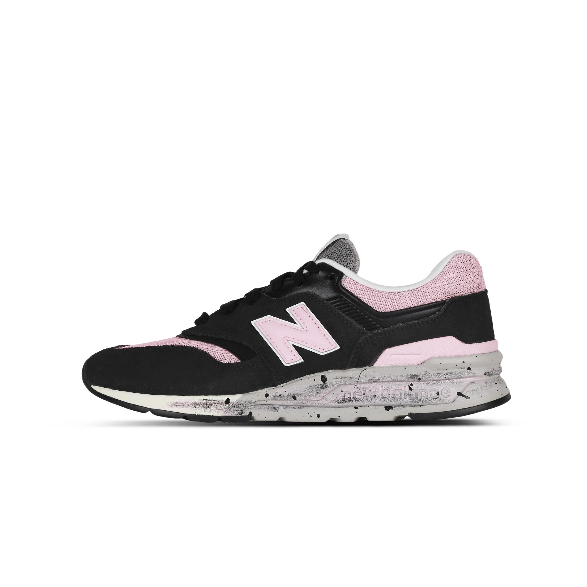 

New Balance NB 997 Wildflower Cushioning Abrasion Resistant Coverage Low top Casual Shoes Unisex Black Pink CM997HCA(Team368-) 38