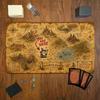 Covoraș de Mouse Gaming Covoraș de Joacă Hartă de Comoară Fantasy Vintage 24"X14" MTG TCG Covoraș Birou pentru Lucru Joc PC Laptop Covor MousePad