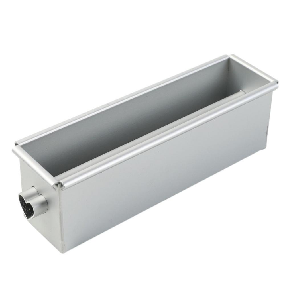Flowing Heart Cake Mold Bread Baking Pan Non-Stick Loaf Pans Toast Box Alloy Square Heat Resistant Cake Mold With Removable Tube