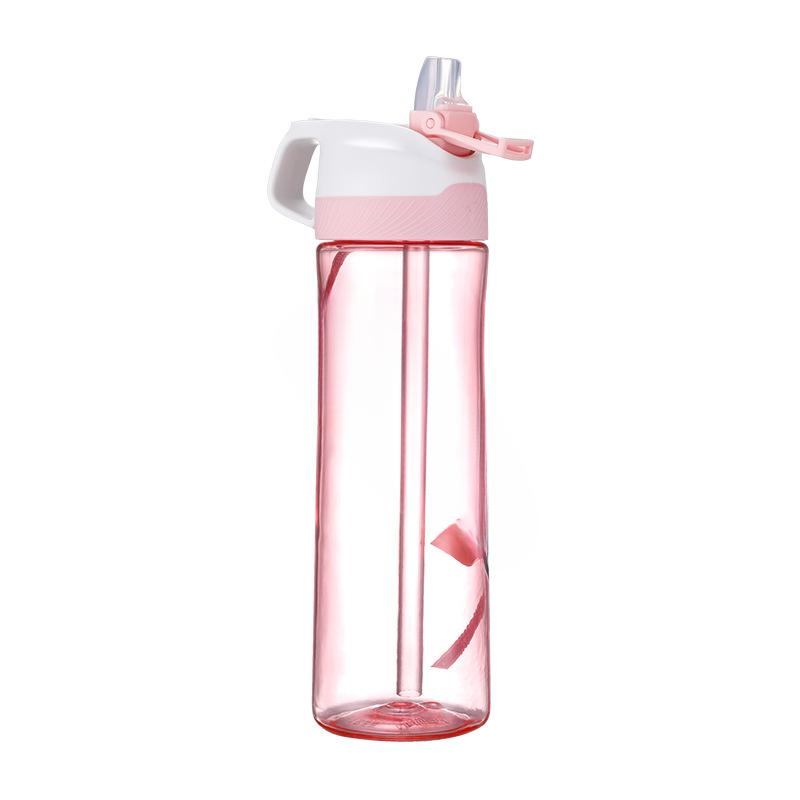 

Уличный студенческий чайник для фитнеса, тритановые спортивные соломенные креативные пластиковые стаканчики для знаменитостей онлайн 700ml