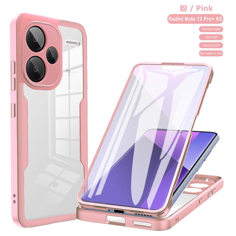 For Xiaomi Redmi Note 13 Pro Plus 5G Case Shockproof Clear 360 Full Protection Double Sides Cover for Redmi Note 13 Pro Plus