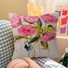 Botanical Oil Painting Art Cushion Cover Pillowcase Upholstery Sofa Throw Pillow Home Decor Pillowcas