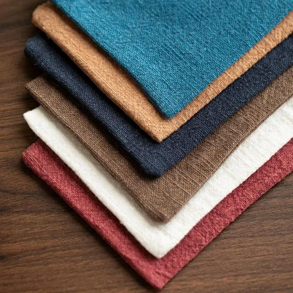 Zen Ramie Kitchen Towel Hand Towels Quick Dry Dish Towel Reusable Linen Tea Towel  Tea Table Use