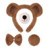 Bärenohren-Stirnband für Damen Mädchen Niedliches Bären-Haarband Halloween Weihnachten Kostüm Cosplay Kopfschmuck Cartoon Haar-Accessoires