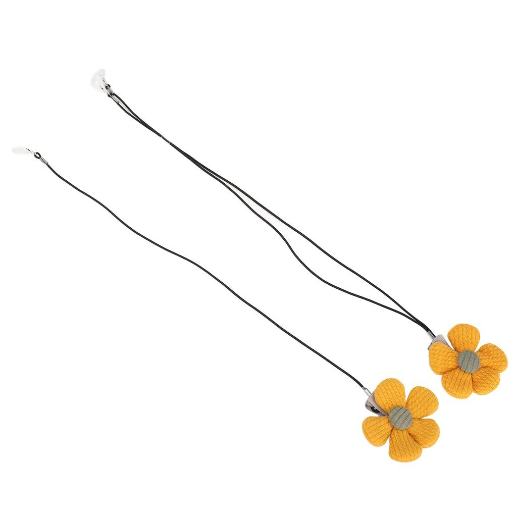 Hearing Aid Clip Prevent Lost Cute Flower Design Fixing Strap Hearing Aid Lanyard for Seniors Childr