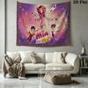 Mia and Me Wall Tapestry Aesthetic Wall Hanging Printed Fabric Blanket Decorative Tapestries for Bedroom Living Room Home Decor