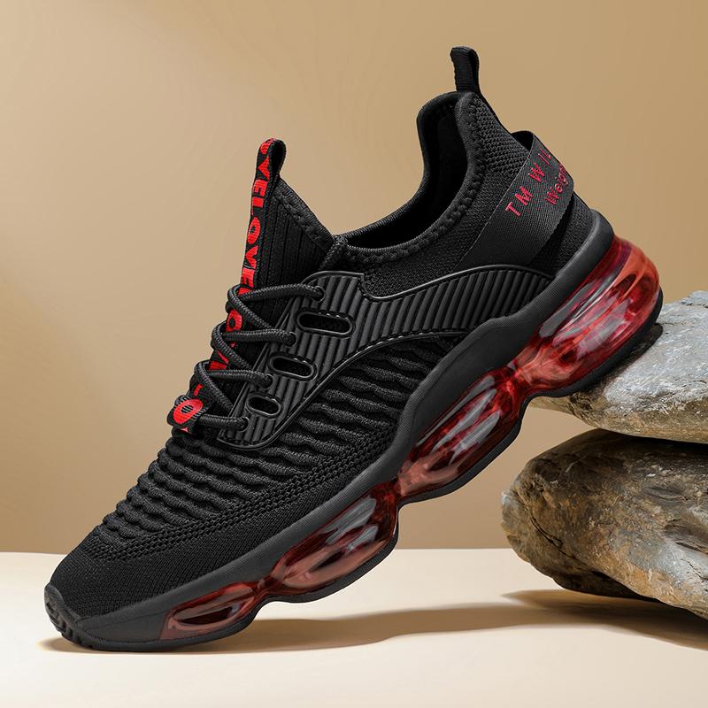 Running Sneakers Plus Size 45 46 47 48 Mens Designer Air Cushion Shoes Fashion Casual Mesh Height Increased Platform Sport Shoes