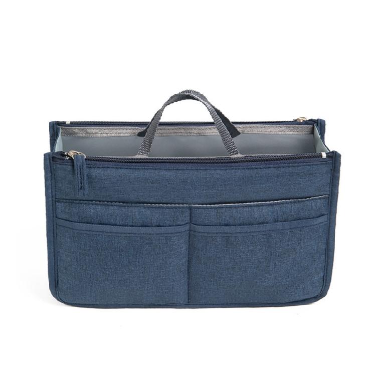 Versatile Travel Toiletry Bag with Double Zipper Opening Insert Bags Organizer