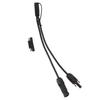 10AWG Solar Panel to SAE Adapter Cable SAE Solar Extension Cable for Automobiles Motorcycles 0.35m