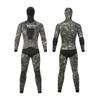 ZCCO 5mm Neoprene Wetsuit Set Camo Spearfishing Diving Suit Men Women Warm Water Sports Gear