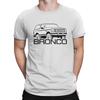 XLT Creative TShirt for 1992-1996 Ford Bronco Round Neck Basic T Shirt Hip Hop Gift Clothes OutdoorWear Unisex