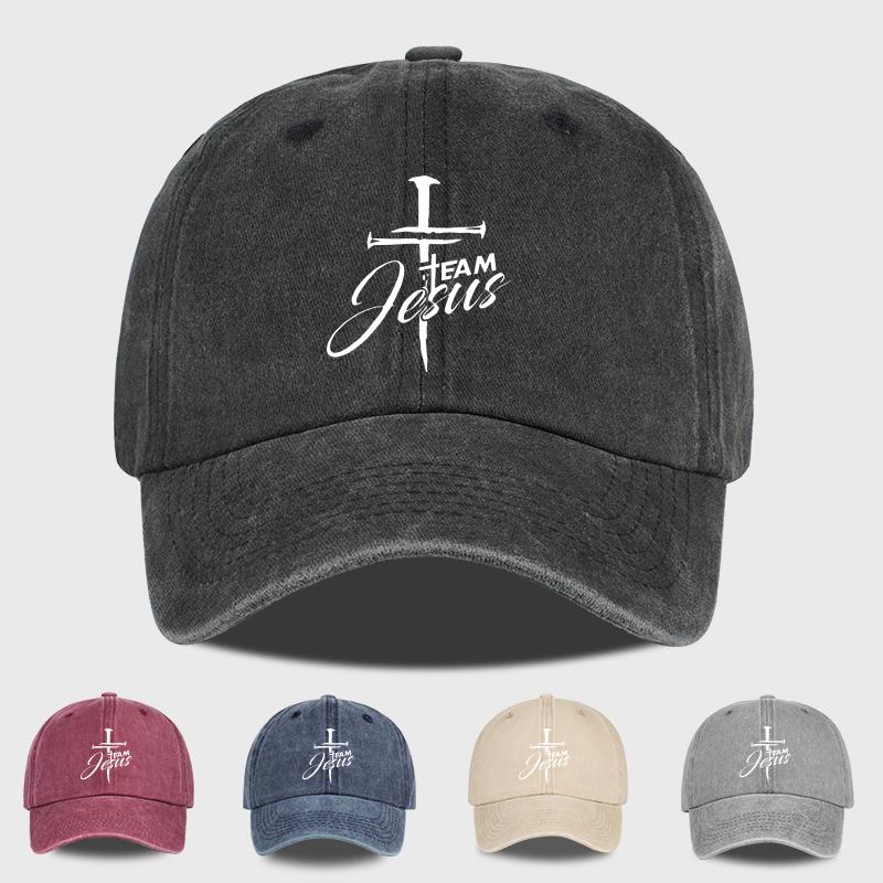 One Jesus Washed Baseball Cap Unisex Breathable Adjustable Sun Hat Casual Hat Fishing Camping Fashion Headwear