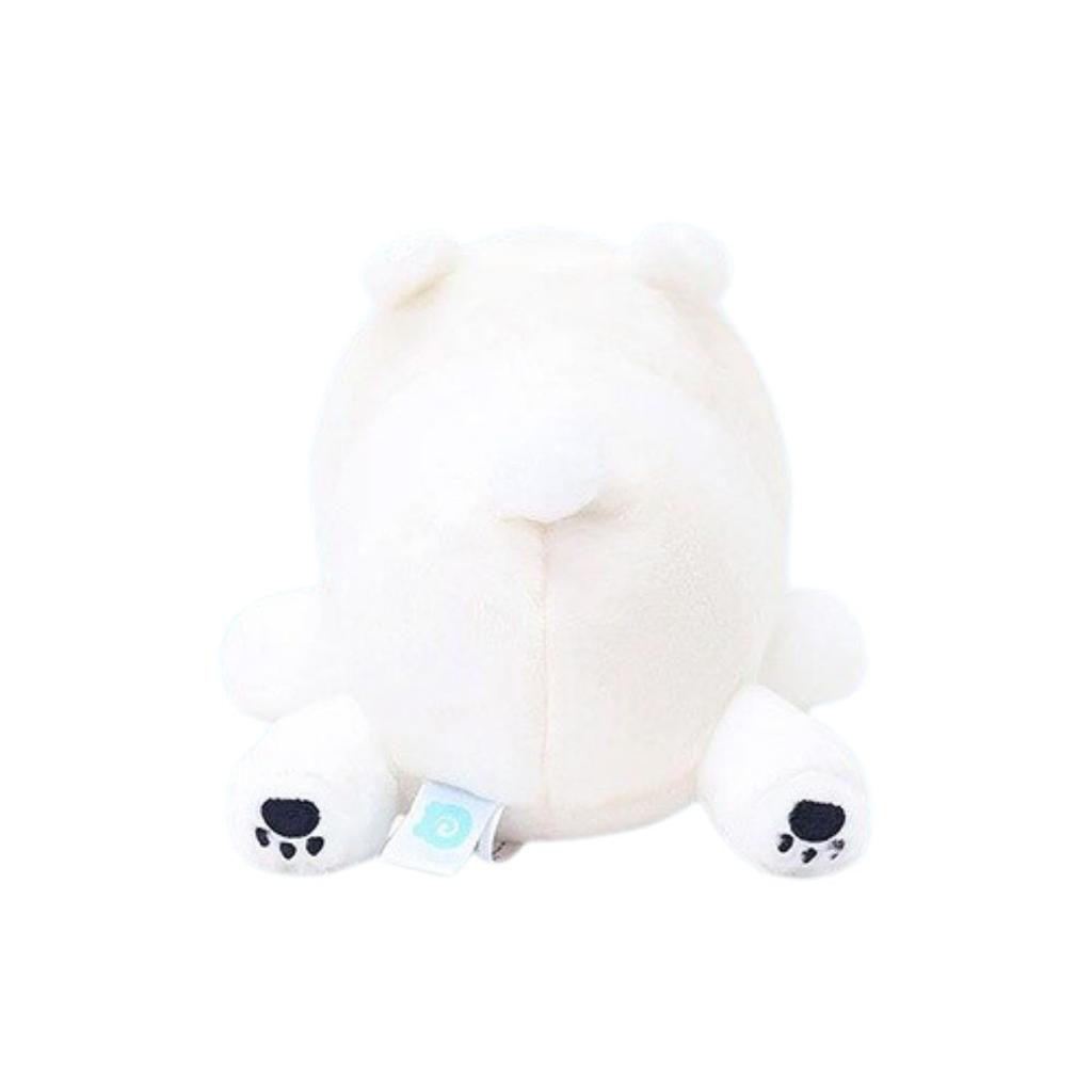 IRISRAIN ANIROLLZ Plush Toy, Small, Winter Series, Polar Bear Bunny, 15.5x11x18cm (ANI-BN-PB18)