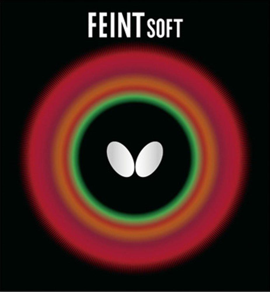 

Butterfly Table Tennis Soft Rubber Feint Soft 00070 Red Thin